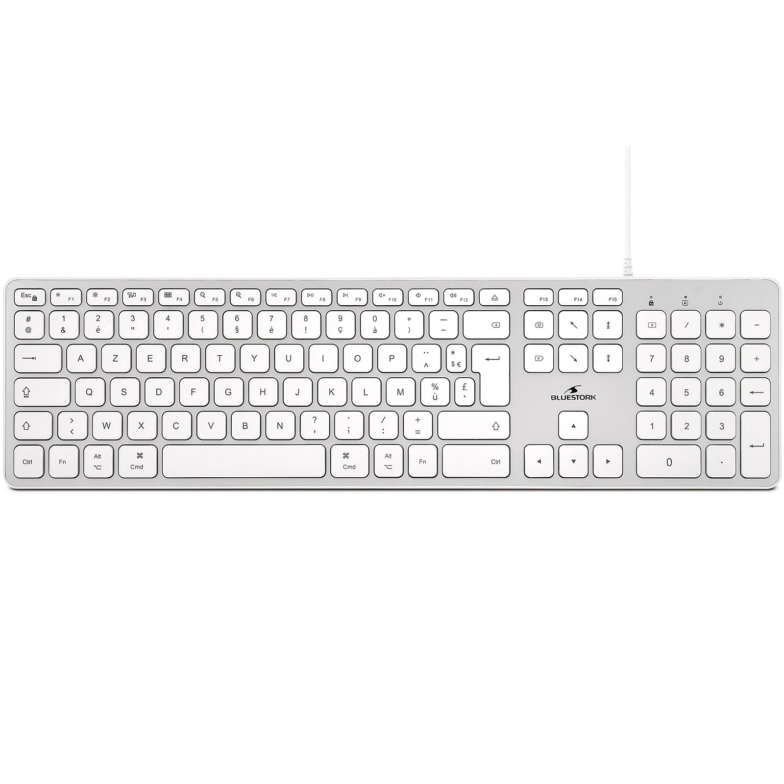 Bluestork Wired Keyboard for Mac Highweb