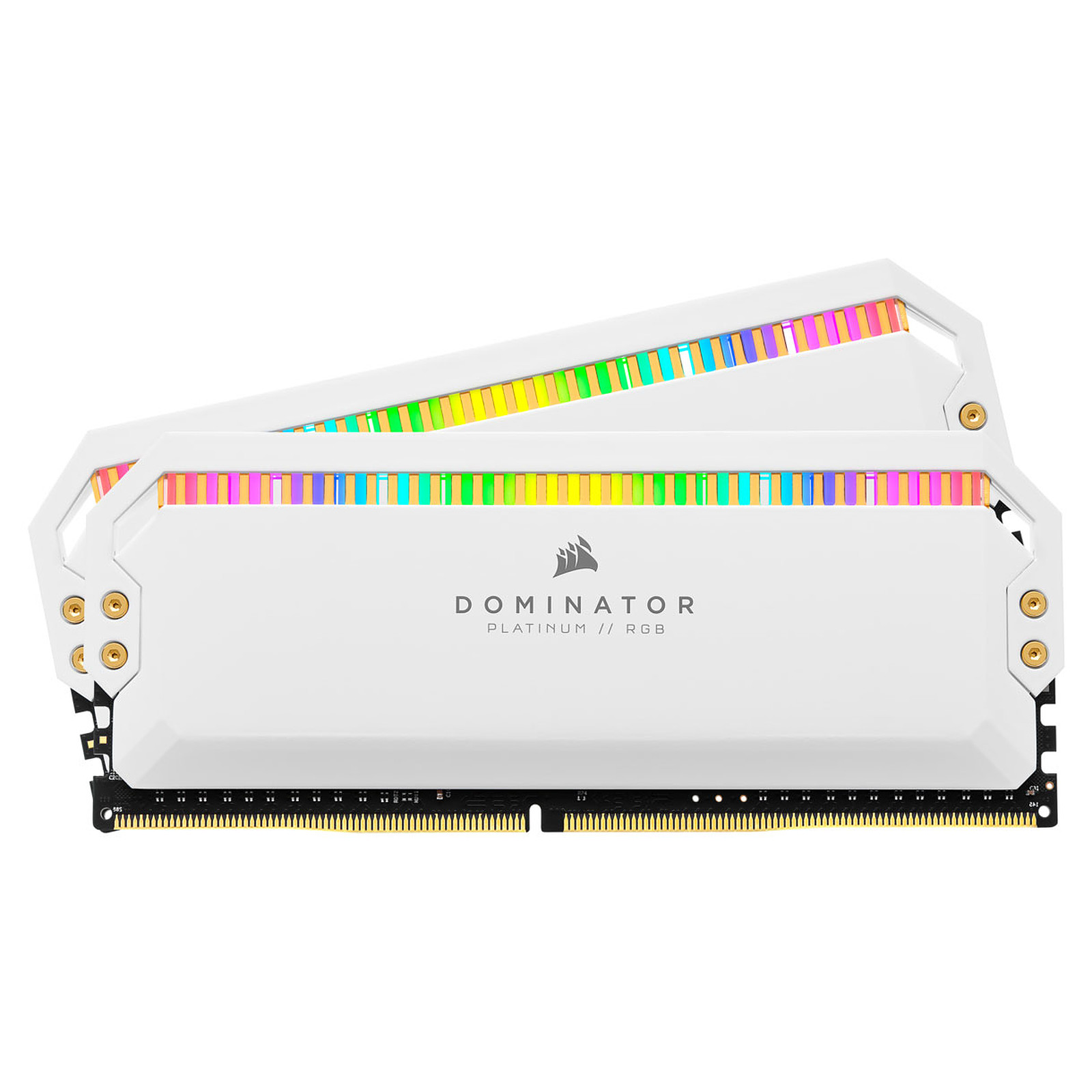 Corsair Dominator Platinum RGB 32 Go 2 x 16 Go DDR4 3600 MHz CL18 Blanc Highweb